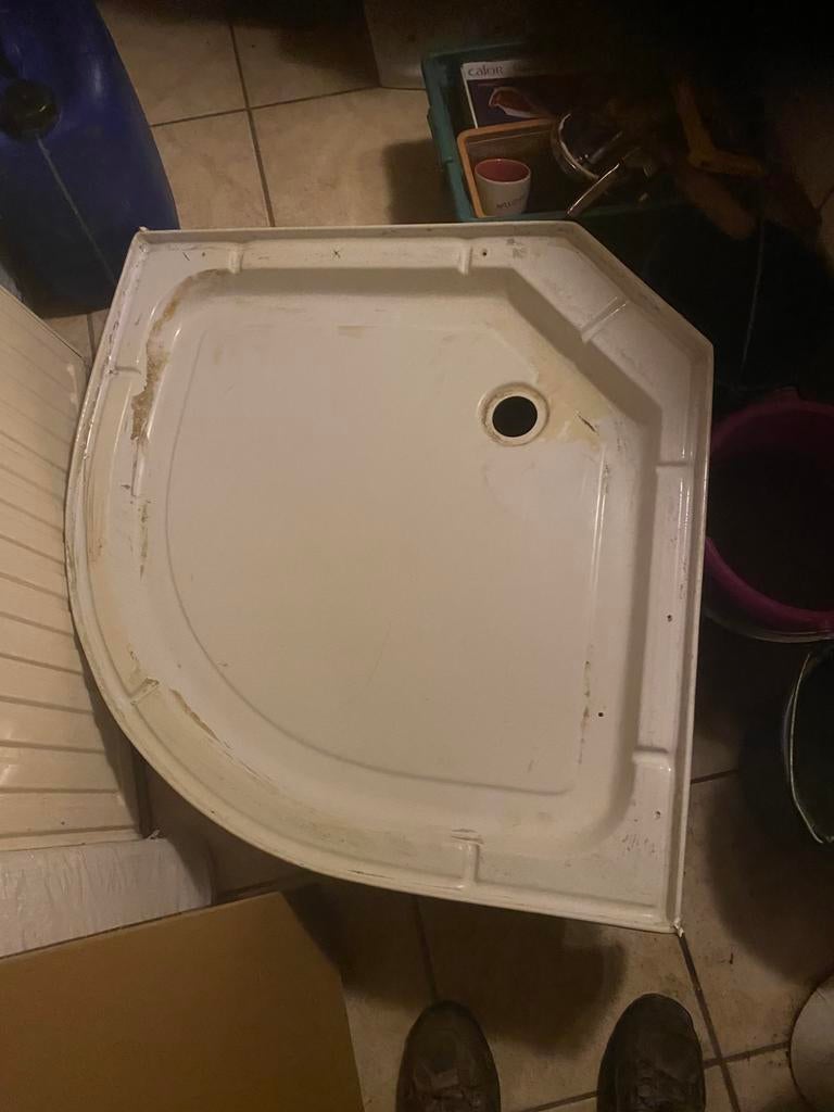 Bac  de douche 80 cm, Bricolage & Construction, Sanitaire, Enlèvement ou Envoi, Utilisé, Douche