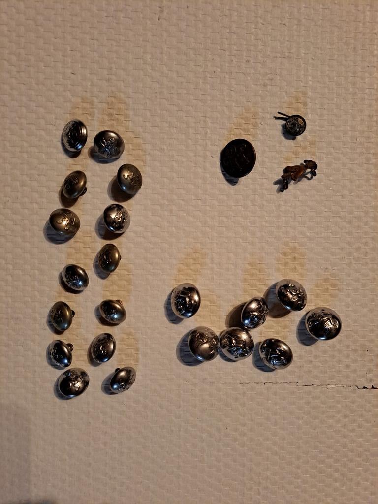 Knopen en speldjes van militair, Verzamelen, Ophalen of Verzenden, Landmacht