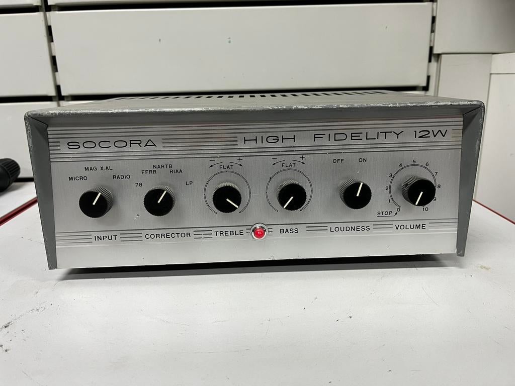 SOCORA High Fidelity 12W vintage buizenversterker, Ophalen