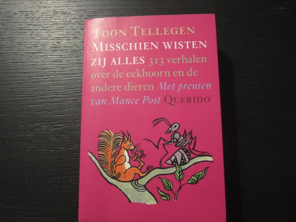 Misschien wisten zij alles  -Toon Tellegen-, Ophalen of Verzenden