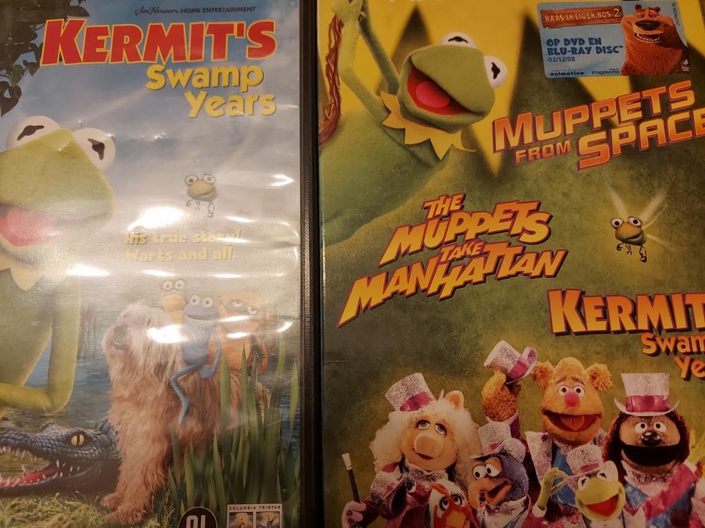 Kermit's swamp years+ triple pack:4 dvd's, Ophalen of Verzenden