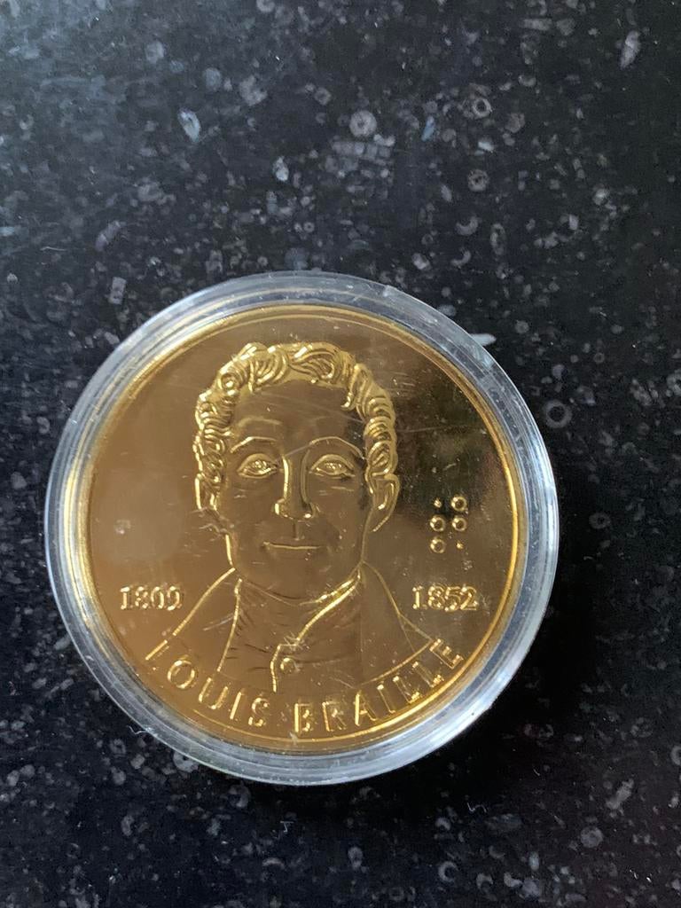 Louis Braille munt, Enlèvement ou Envoi, France, Monnaie en vrac