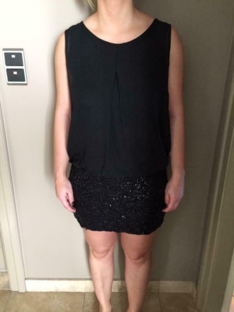 Tof zwart kleed Rinascimento, Enlèvement ou Envoi, Comme neuf, Taille 36 (S), Noir