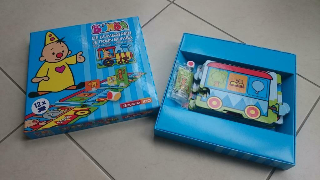 Bumba-trein puzzelspel, Kinderen en Baby's, Ophalen of Verzenden, 10 tot 50 stukjes, Zo goed als nieuw, 2 tot 4 jaar