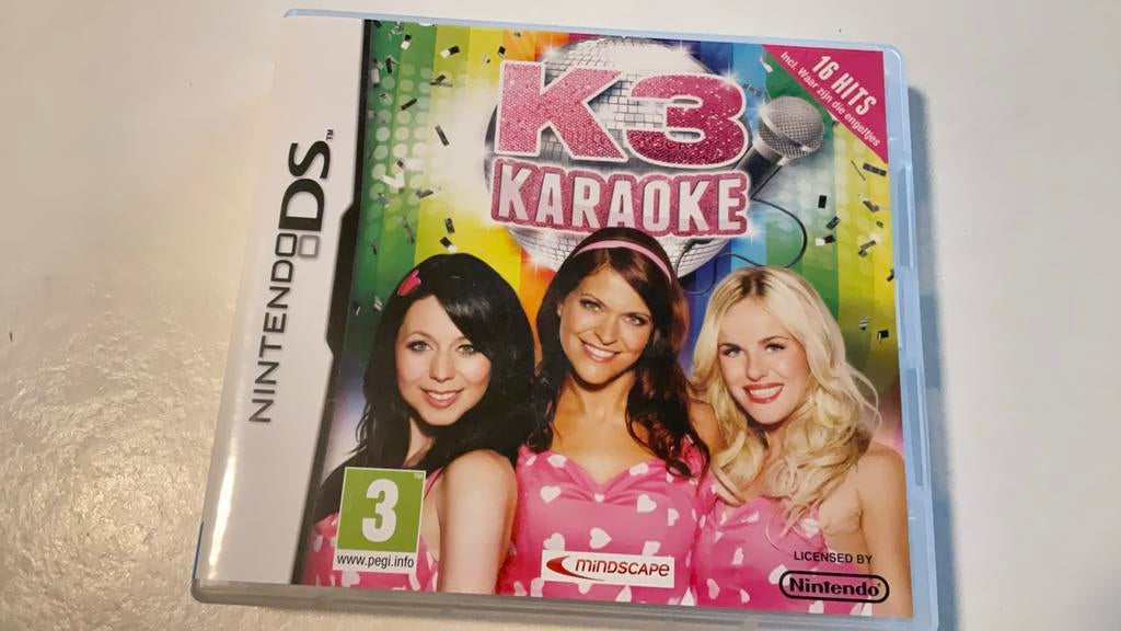 K3 karaoke nintendo 3ds, Games en Spelcomputers, Ophalen of Verzenden, Zo goed als nieuw