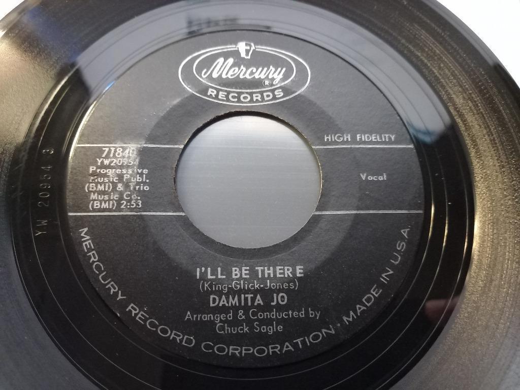 Damita Jo ‎– I'll Be There "Popcorn ", CD & DVD, Vinyles Singles, Comme neuf, R&B et Soul, Enlèvement ou Envoi