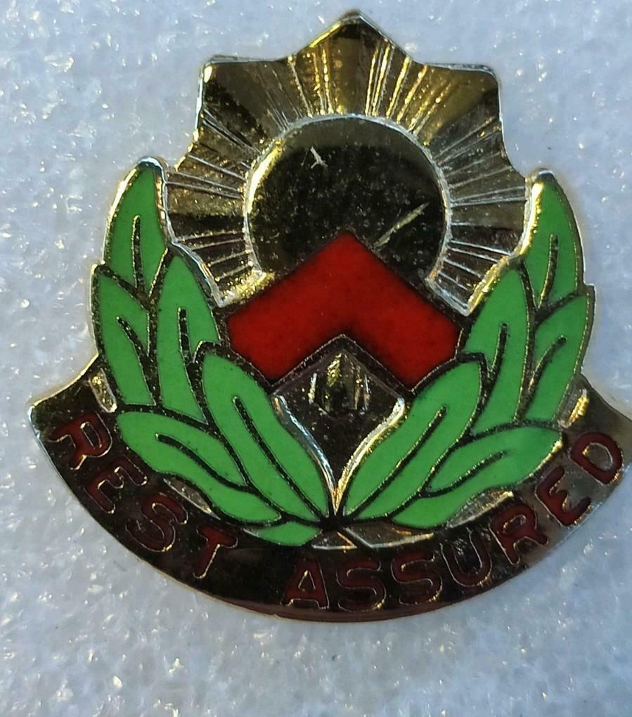 US Army Unit Crest: 593e ondersteunende brigade - Motto: RES, Verzamelen, Militaria | Algemeen, Ophalen of Verzenden, Landmacht