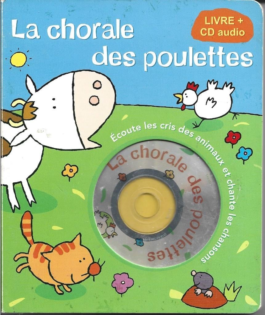 livre avec CD audio, Enlèvement, Comme neuf, 2 à 3 ans