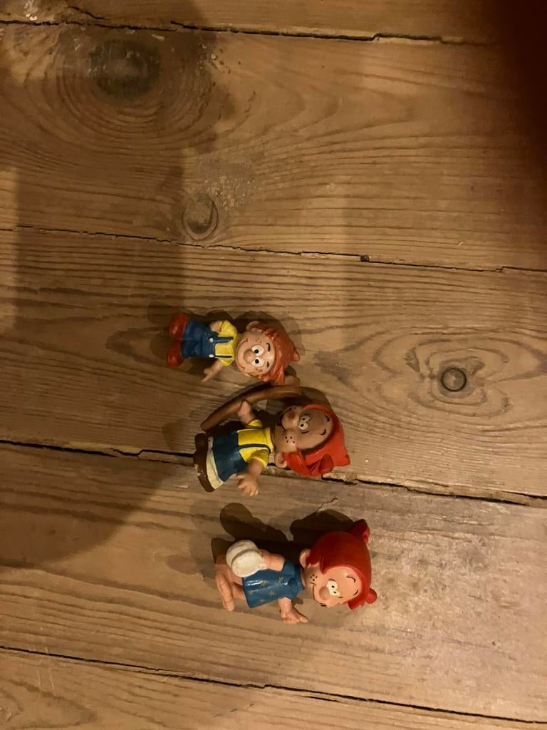Boule et bill 3 figurines Bully Schleisch, Enlèvement ou Envoi, Utilisé