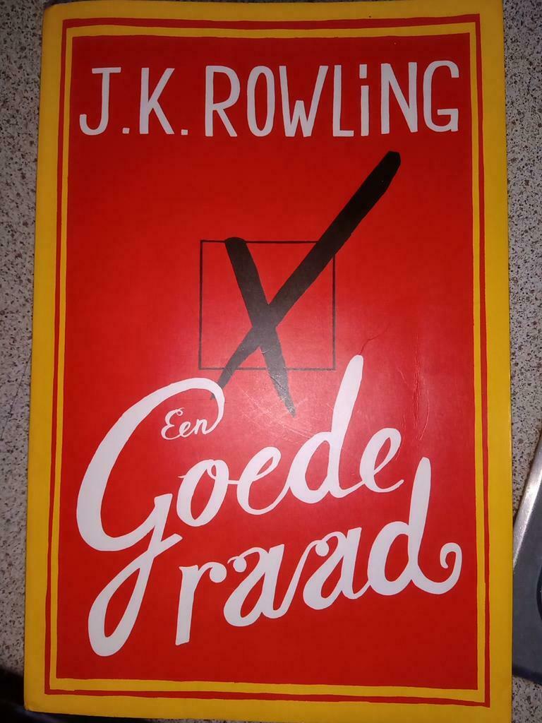 J.K. Rowling - Een goede raad, Ophalen of Verzenden, Zo goed als nieuw