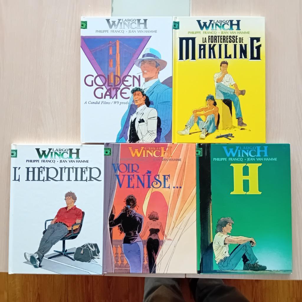 Largo Winch - 5 albums doubles en TL, Enlèvement ou Envoi