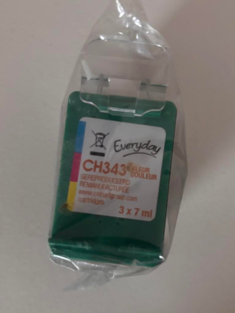 Cartridge ch 343, Computers en Software, Printerbenodigdheden, Ophalen of Verzenden, Nieuw, Cartridge, Zonder merk