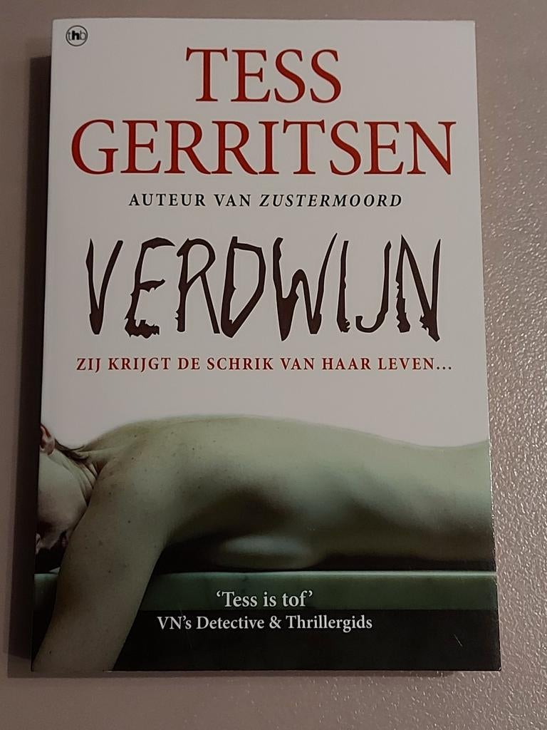 Verdwijn - Tess Gerritsen, Ophalen of Verzenden, Zo goed als nieuw