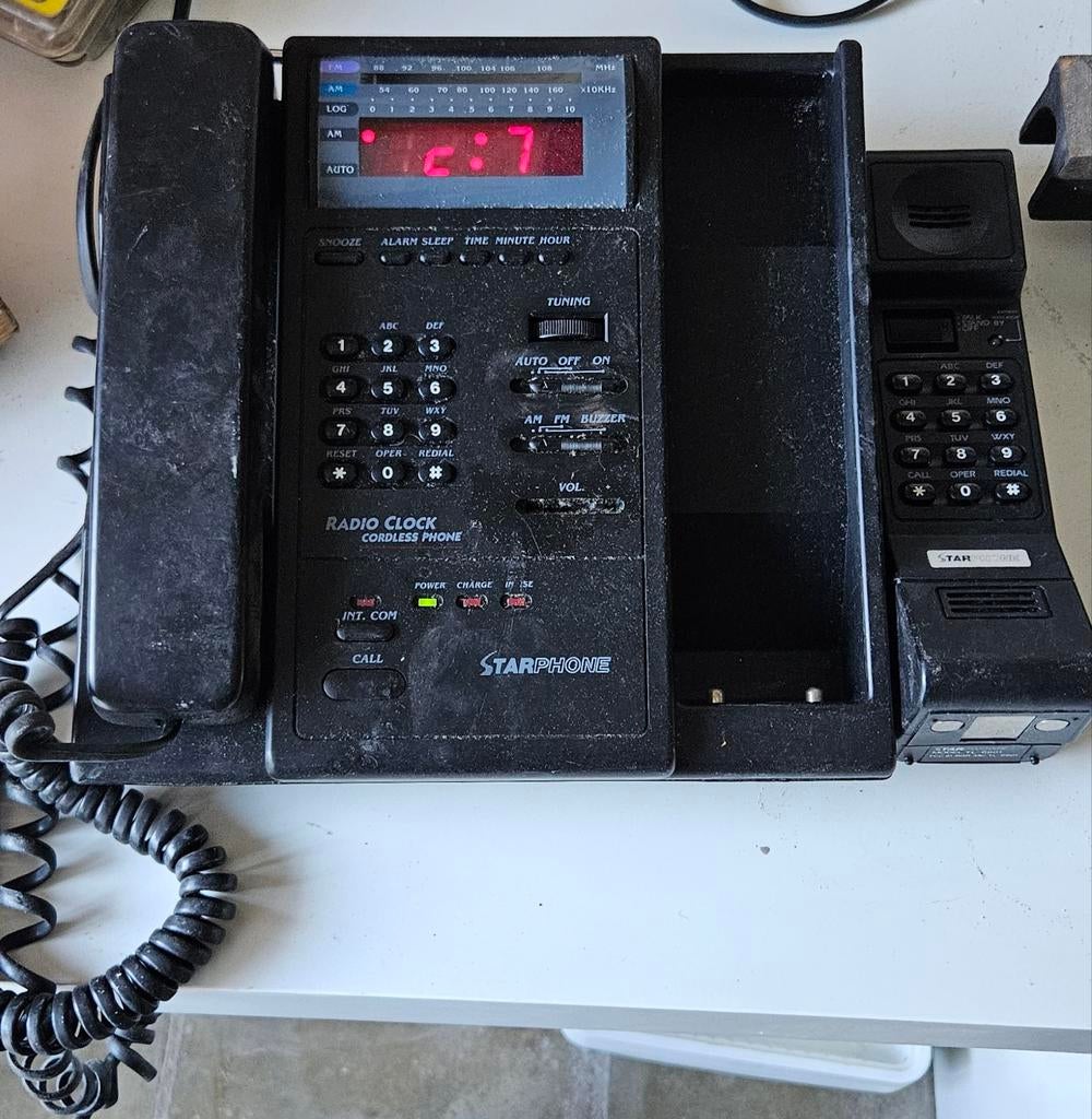 Téléphone fixe vintage radio, réveil..., Télécoms, Téléphones fixes | Filaires, Enlèvement