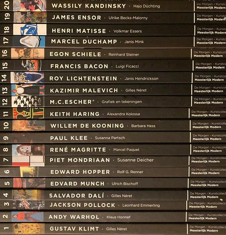 Taschen/De Morgen Meesterlijk Modern Kunstcollectie, Boeken, Ophalen of Verzenden