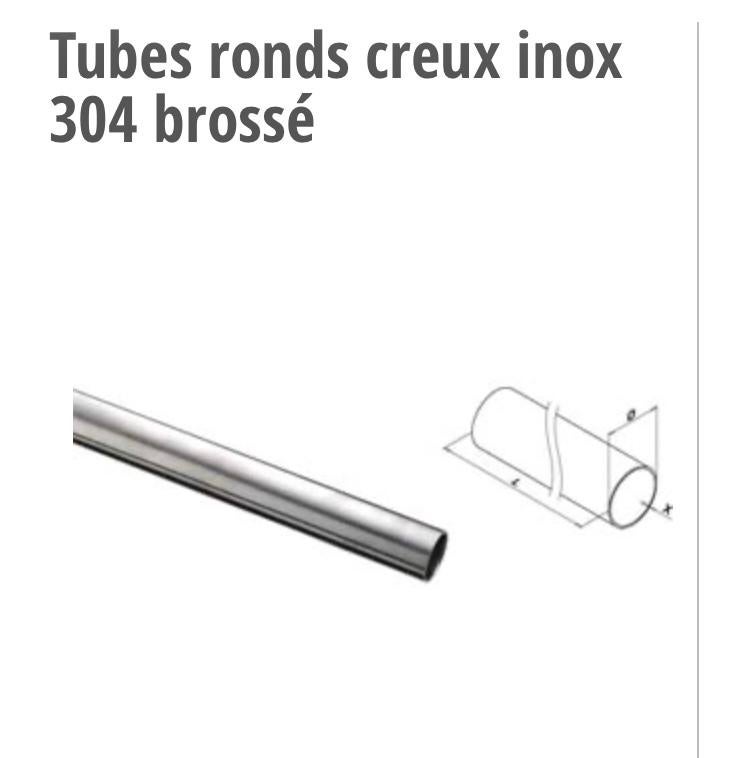 Nieuwe roestvrijstalen buis, Ophalen, Nieuw, Inox