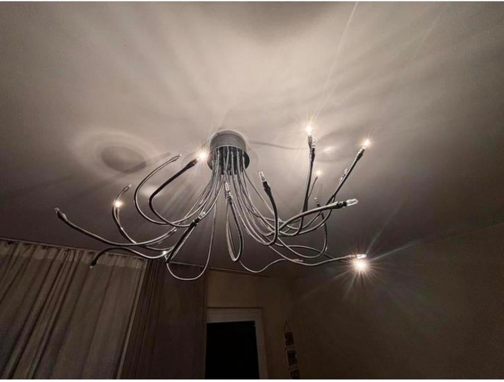 Plafonnière design moderne, Enlèvement, Utilisé, Métal