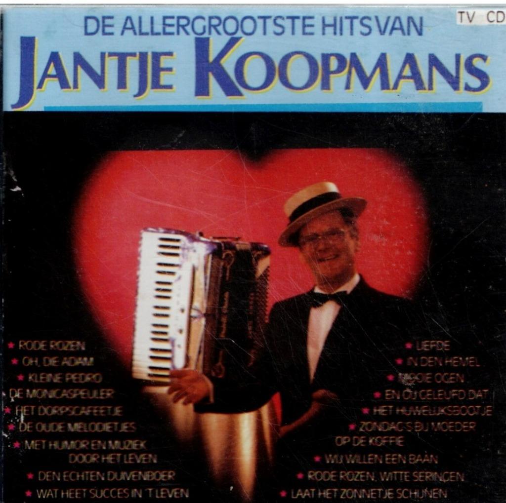 cd   /   Jantje Koopmans – De Allergrootste Hits Van Jantje, Ophalen of Verzenden
