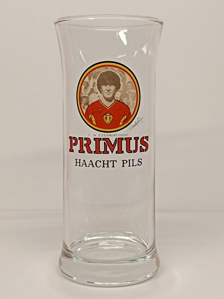 Rode Duivels WK 1982 Primus Haagt glas, Verzamelen, Ophalen of Verzenden