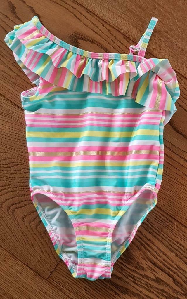 Gestreept badpak 98-104, Neuf, LC Waikiki, Enlèvement ou Envoi, Vêtements de sport ou Maillots de bain