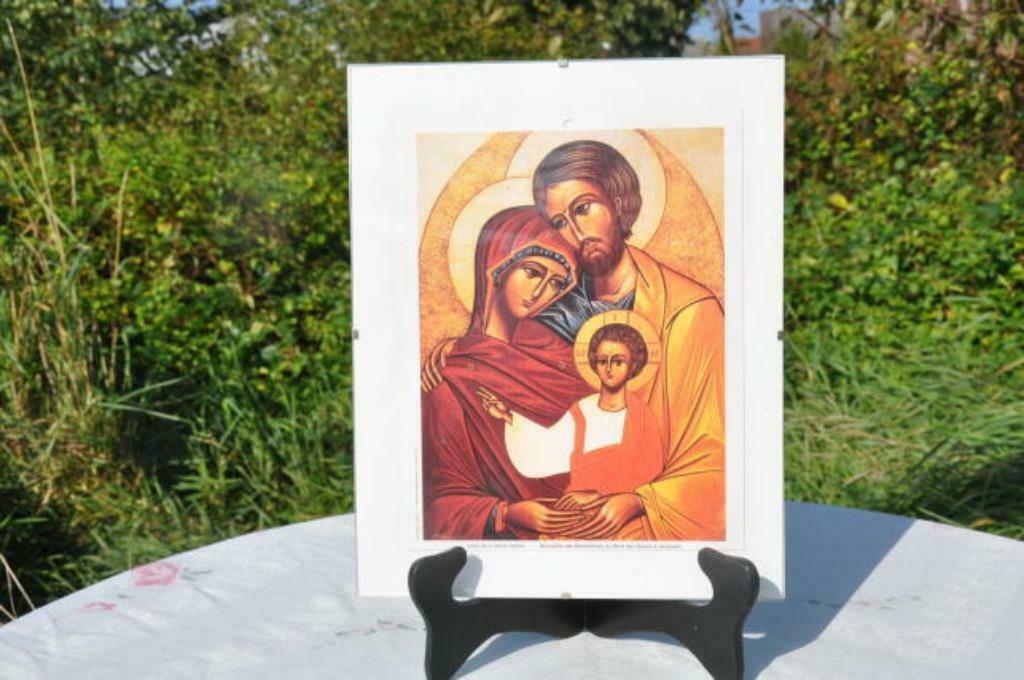 §  reproduction photographie icone cadre sous verre, Ophalen of Verzenden