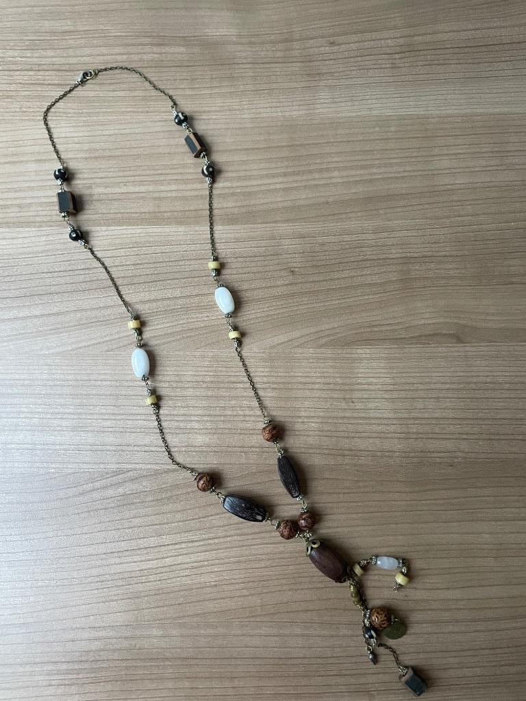 Halsketting, Bijoux, Sacs & Beauté, Colliers, Enlèvement, Utilisé, Brun, Autres matériaux