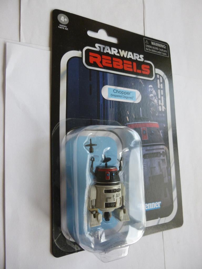 STARWARS VINTAGE COLLECTION REBELS VC350 "CHOPPER "UIT 2025, Verzamelen, Ophalen of Verzenden, Zo goed als nieuw, Actiefiguurtje
