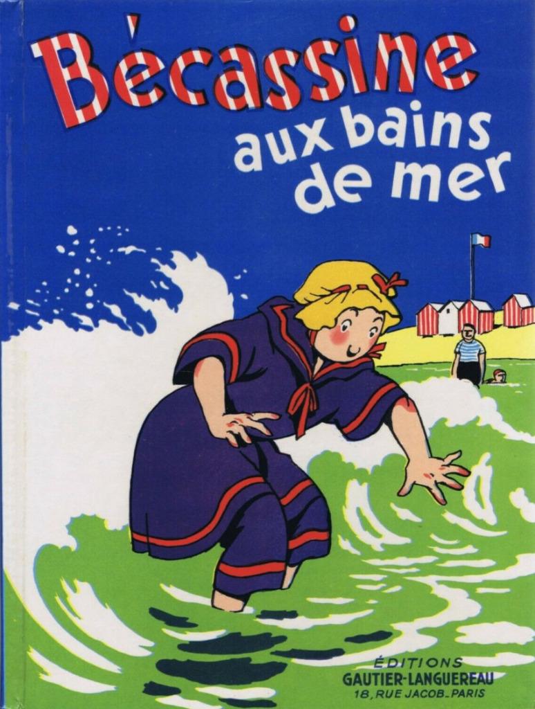 Bécassine aux bains de mer 1969 Gautier-Languereau, Une BD, Enlèvement ou Envoi, Utilisé