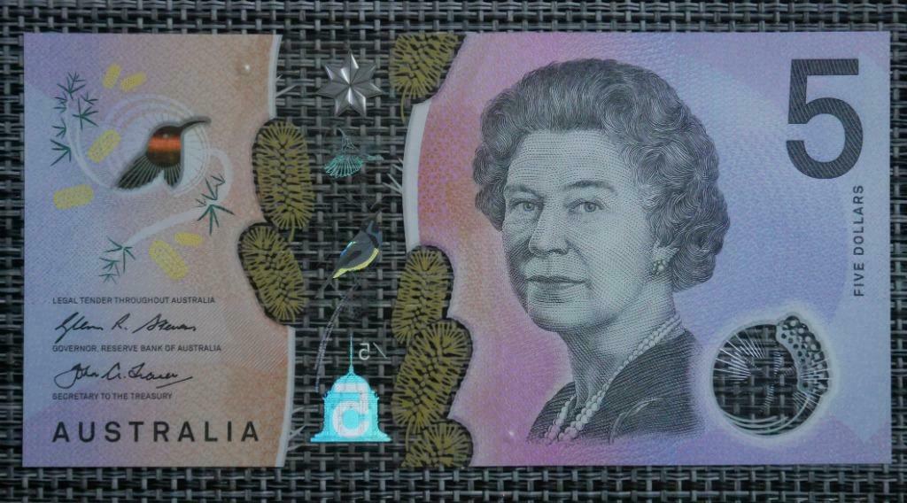 Bankbiljet 5 dollar Australië UNC Polymer, Ophalen of Verzenden, Setje