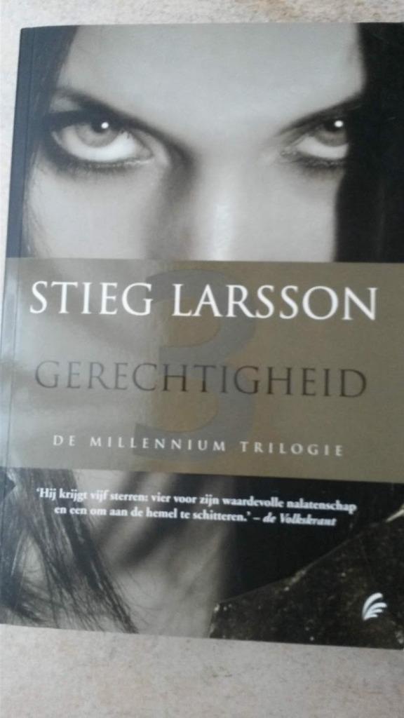 Gerechtigheid - Stieg Larsson, Boeken, Thrillers, Ophalen of Verzenden