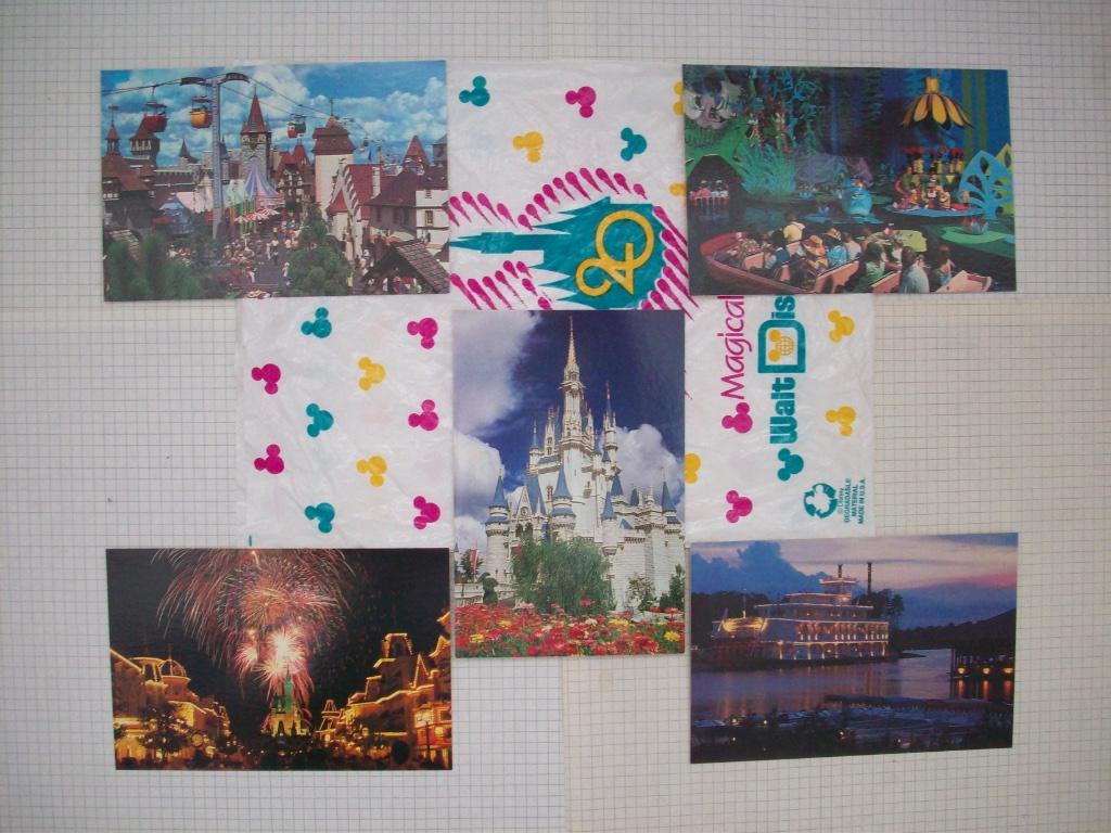 Cartes postales Walt Disney World neuves, Ophalen of Verzenden, 1980 tot heden, Ongelopen, Buiten Europa