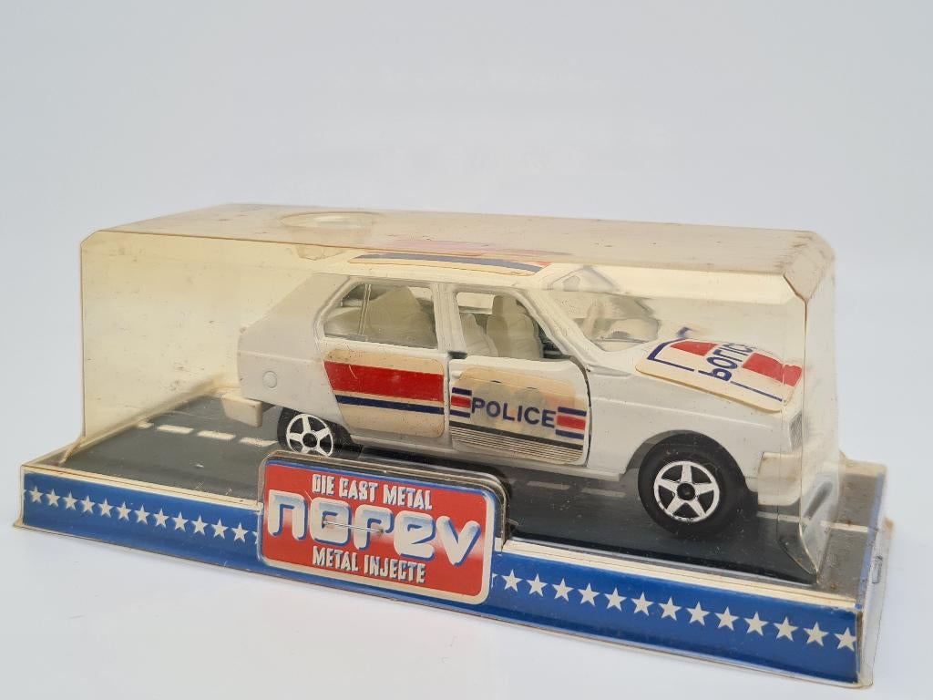 Citroën Visa Police avec intérieur blanc - Norev 1/43, Envoi, Comme neuf, Voiture, Norev