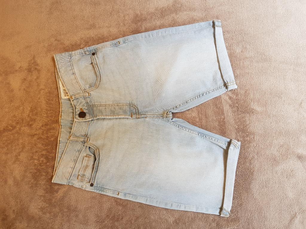 Jeansshort (Maat 28), Kleding | Heren, Blauw, Overige jeansmaten, Ophalen of Verzenden, Zo goed als nieuw