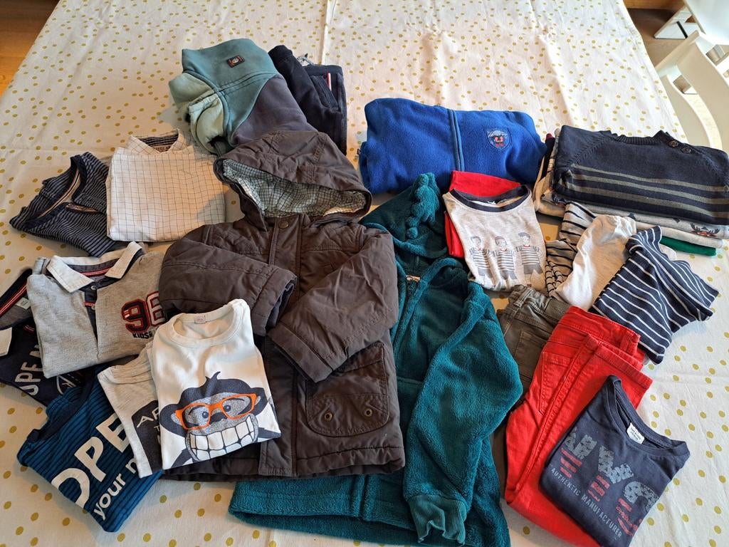 Lot vêtements garçon 4 ans. Automne hiver, Utilisé