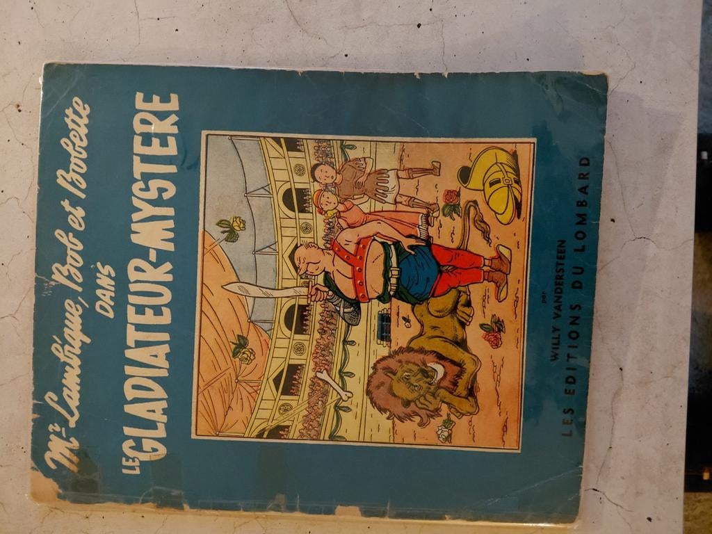 Bob et Bobette : Le Mystère des Gladiateurs, Livres, Enlèvement ou Envoi
