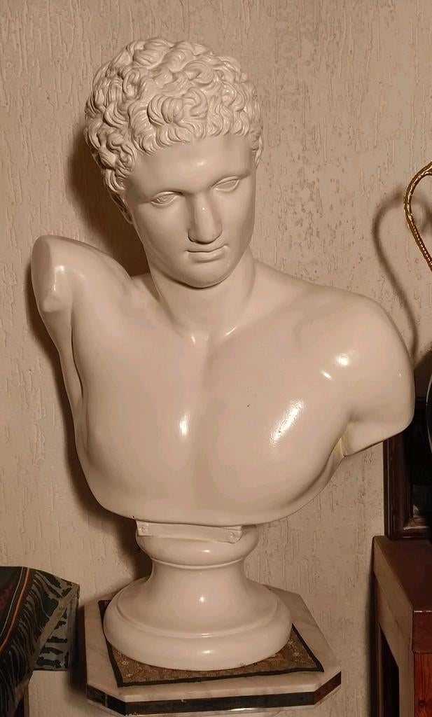 Borstbeeld Hermes, Antiek en Kunst, Ophalen