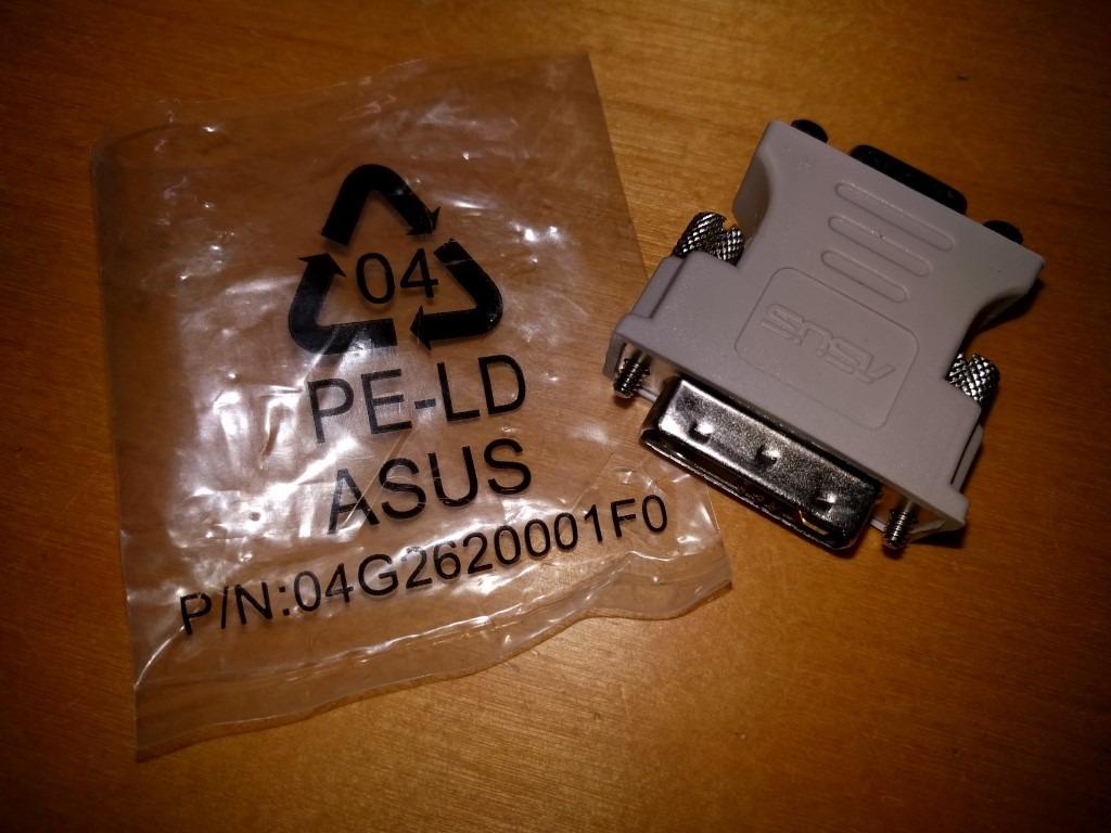 Asus Adapter DVI naar VGA, Ophalen of Verzenden, Nieuw