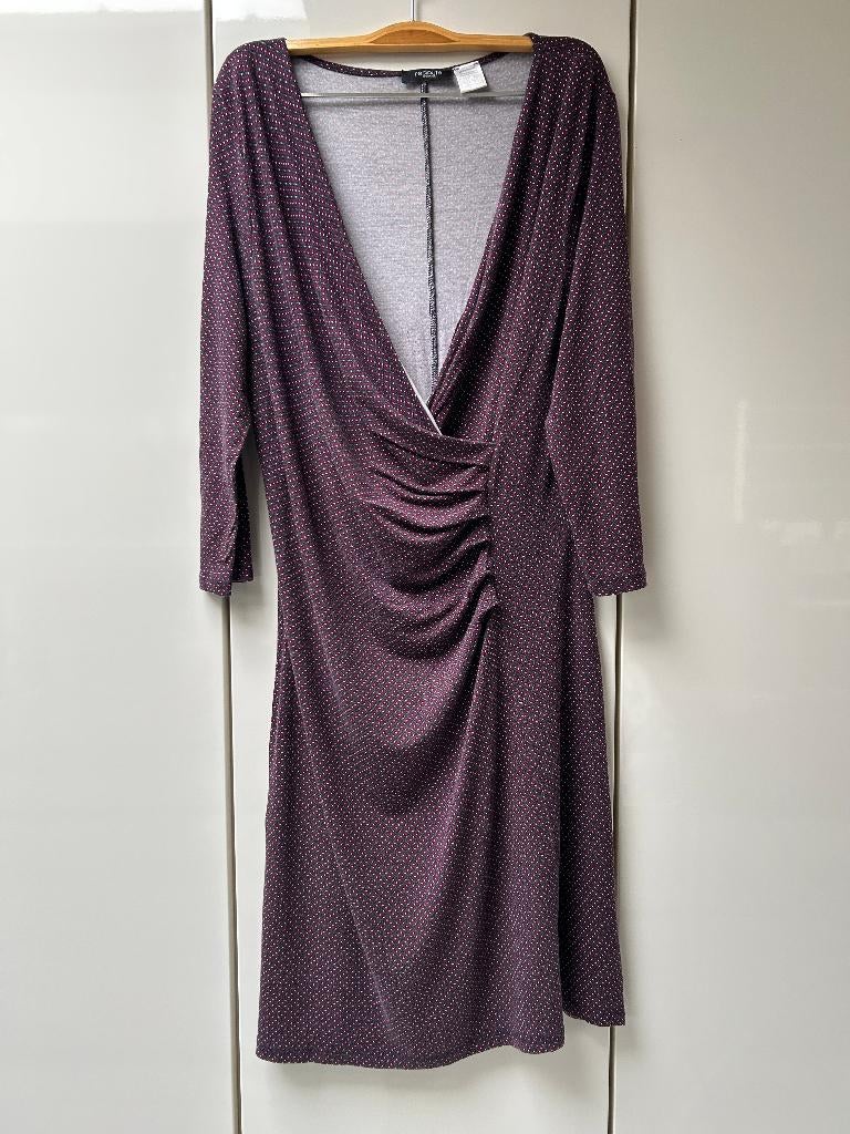 Robe bordeaux La Redoute - Taille 40/42 *, Enlèvement ou Envoi, Autres couleurs, Comme neuf, Taille 38/40 (M)