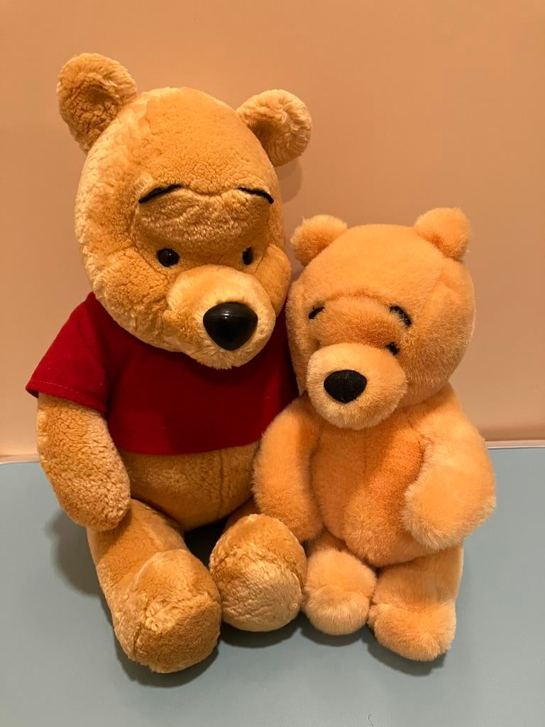 Winnie the pooh 2 stuks samen voor 5€, Enlèvement ou Envoi, Comme neuf