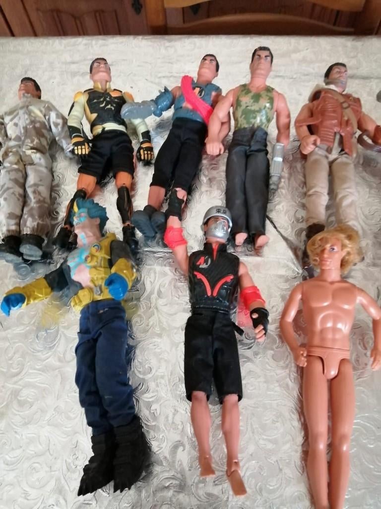jouet action man, Enlèvement, Utilisé