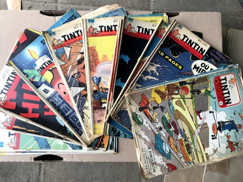 Journal Tintin 60's, Enlèvement ou Envoi, 1960 à 1980, Journal