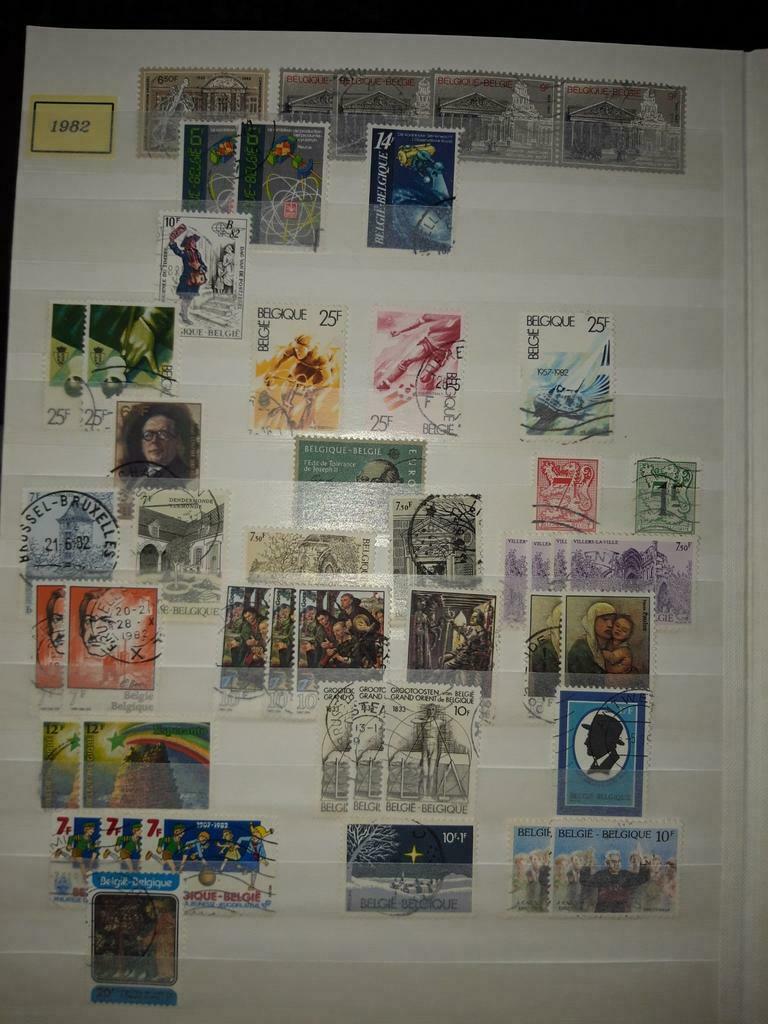 Afgestempelde Belgische postzegels, Ophalen of Verzenden
