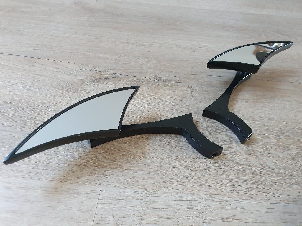 Spiegels Teardrop bobber tracker scrambler chopper custom, Motoren, Ophalen of Verzenden