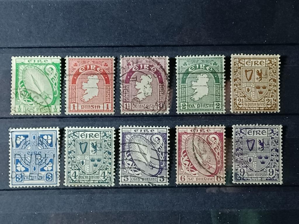 Postzegels  Ierland, Postzegels en Munten, Postzegels | Europa | Overig, Ophalen of Verzenden, Ierland, Gestempeld