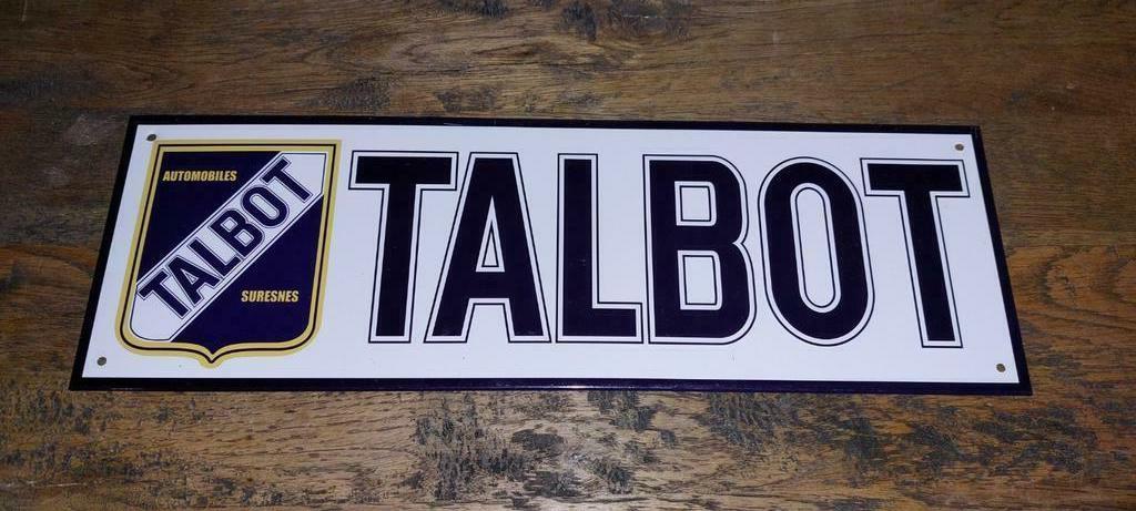 Panneau d'affichage Talbot, Envoi, Neuf, Panneau publicitaire