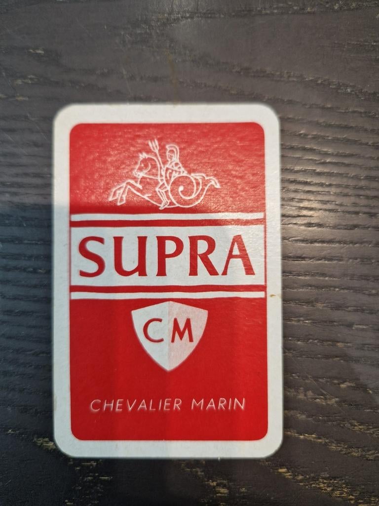Carte à jouer Supra Chevalier Marin, Collections, Enlèvement ou Envoi, Comme neuf
