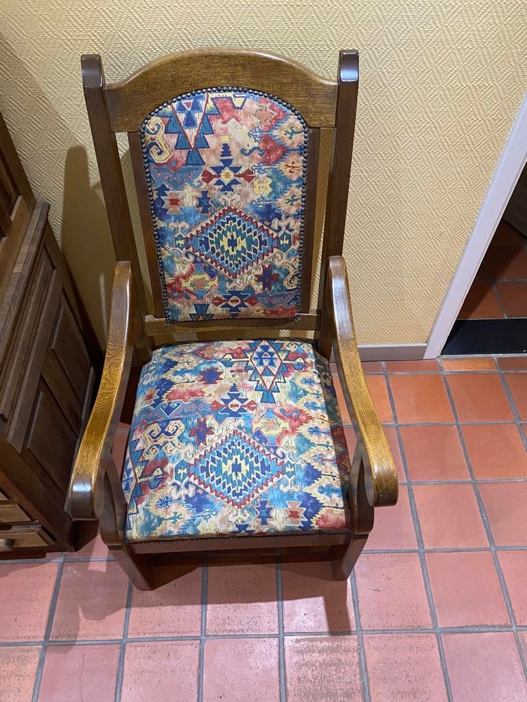 Vintage stoel, Ophalen