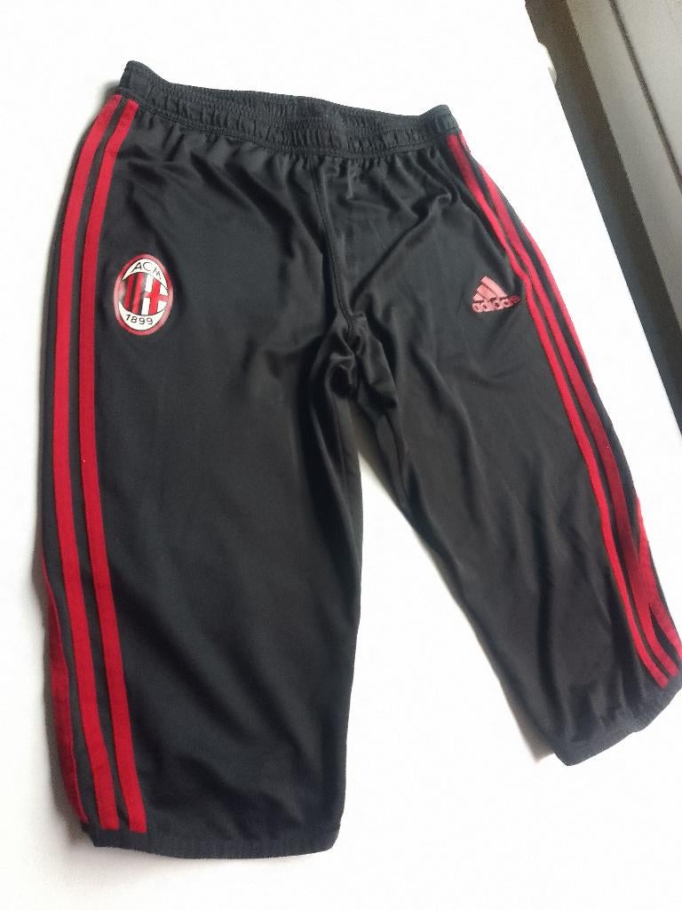 adidas medium M voetbalshort AC Milan climacool goede staat, Sport en Fitness, Voetbal, Maat M, Verzenden, Gebruikt, Broek