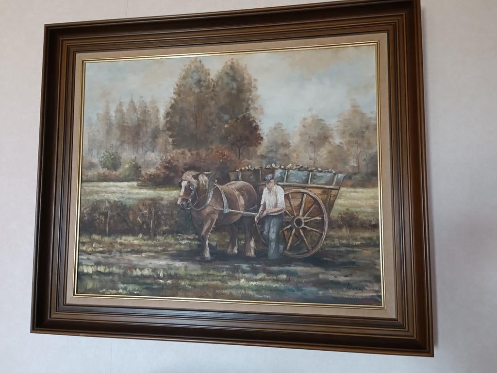 Schilderij, Antiek en Kunst, Kunst | Schilderijen | Klassiek, Ophalen
