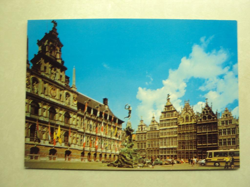 53908 - ANTWERPEN - STADHUIS EN BRABO, Ophalen of Verzenden, Antwerpen